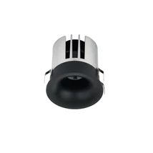 Spot incastrat NovaLuce SANCO metal, negru, LED, 10W, 4000K, 730 Lm - NL-9695335