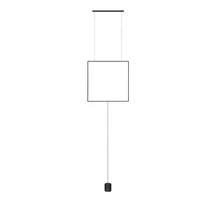 Pendul NovaLuce DAHLIA metal, negru, LED, 25W, 1056lm, 3000K - NL-9695502