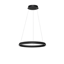 Pendul NovaLuce OVIA metal, silicon, negru, LED, 61W, 27000-4000K, 2453 Lm - NL-9695704