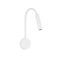 Aplica de perete NovaLuce SONICA metal, alb, LED, 6W, 3000K, 453Lm - NL-9701621
