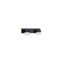  Aplica de perete de baie NovaLuce TEKO metal, plastic, negru, alb, LED, 11W, 3000K, 895 Lm, IP44 - NL-9701622
