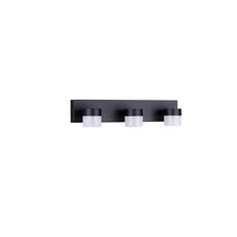  Aplica de perete de baie NovaLuce TEKO metal, plastic, negru, alb, LED, 17W, 3000K, 1385 Lm, IP44 - NL-9701623