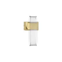 Aplica de perete NovaLuce ARGO metal, acril, auriu, transparent, LED, 3000K, 10W, 413lm - NL-9756716