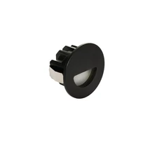 Spot incastrat NovaLuce ATRIUM metal, negru, LED, 3W, 2700K, 41 Lm - NL-9844046