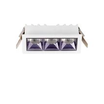 Spot incastrat NovaLuce AREA metal, alb, LED, 6W, 2700K, 465 Lm - NL-9844053