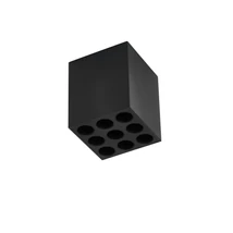 Plafoniera NovaLuce LARGO metal, negru, LED, 10W, 3000K, 712 Lm - NL-9844080