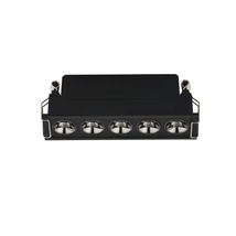 Spot incastrat NovaLuce GONO metal, negru, LED, 11W, 3000K, 541 Lm - NL-9844085