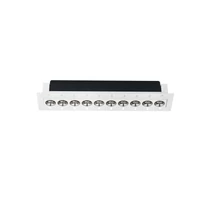 Spot incastrat NovaLuce GONO metal, alb, LED, 15W, 3000K, 818 Lm - NL-9844090
