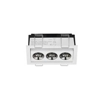 Spot incastrat NovaLuce GONO metal, alb, LED, 6W, 3000K, 292 Lm - NL-9844091
