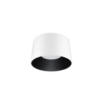 Aplica de tavan NovaLuce ATIL metal, alb, negru, LED, 35W, 3000K, 2080 Lm - NL-9870012