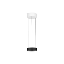 Pendul NovaLuce AFI metal, alb, negru, LED, 24W, 3000K, 1712 Lm - NL-9870016