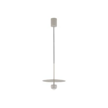 Pendul NovaLuce EDEM metal, bej, LED, 8W, 3000K, 590 Lm - NL-9870045