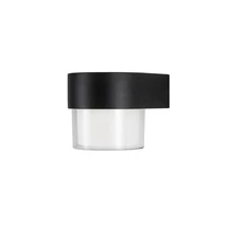 Aplica de perete exterioara NovaLuce Darf metal, plastic negru, LED, 3000K, 5W, 420lm, IP65 - NL-9925665