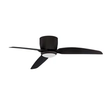 Plafoniera cu ventilator NovaLuce VOLGA metal, plastic, negru, LED, 3000K, 18W, 650lm - NL-9952362