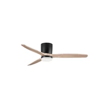 Ventilator NovaLuce ALOA metal, acril, negru, maro, alb, LED, 18W, 3000-4000-6500K, 2190 Lm - NL-9952371