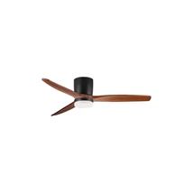 Ventilator NovaLuce ALOA metal, acril, negru, maro, alb, LED, 18W, 3000-4000-6500K, 2190 Lm - NL-9952374