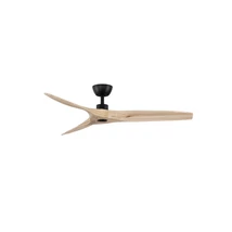 Ventilator NovaLuce ARCADIA metal, lemn, negru, maro - 9953199