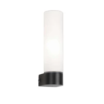 Aplica de perete pentru baie NovaLuce CORB metal, sticla, negru, alb, E14, IP44 - NL-9953203