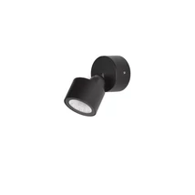 Aplica de perete exterioara NovaLuce HELMET metal, sticla, antracit, LED, 5W, 321lm, 3000K, IP65 - NL-9971468