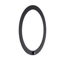 Aplica de perete NovaLuce LYB metal, acril, negru, LED, 27W, 3000K, 2000 Lm - NL-9980579