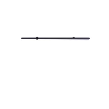 Aplica de perete NovaLuce LYB metal, acril, negru, LED, 19W, 3000K, 1044 Lm - NL-9980582