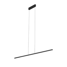 Pendul Nowodvorski BAR metal, negru, LED, 3000K, 24W, 850lm - TL-10364