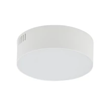 Plafoniera Nowodvorski LID ROUND plastic, alb, LED, 3000K, 15W, 1500lm - TL-10402