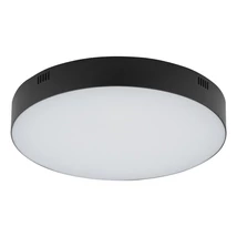 Plafoniera Nowodvorski LID ROUND plastic, negru, alb, LED, 4000K, 50W, 4500lm - TL-10418