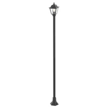 Lampadar exterior Nowodvorski ANA metal, sticla, negru, transparent, E27, IP44 - TL-10502
