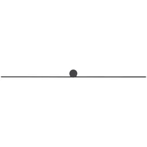 Aplica de perete Nowodvorski SPIN metal, plastic, negru, LED, 16W, 4000K, 630Lm - 10622