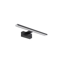 Aplica de perete pentru baie Nowodvorski CEZANNE metal, negru, LED, 3000K, 8W, 550lm, IP44 - TL-10668