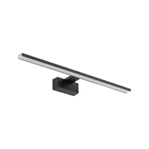 Aplica de perete pentru baie Nowodvorski CEZANNE metal, negru, LED, 3000K, 12W, 850lm, IP44 - TL-10670