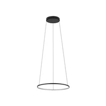 Pendul Nowodvorski CIRCOLO metal, negru, LED, 3000K, 18W, 560lm - 10813