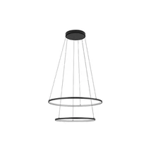 Pendul Nowodvorski CIRCOLO metal, negru, LED, 3000K, 35W, 1200lm - 10814