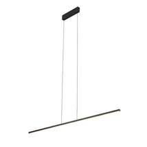 Pendul Nowodvorski BAR metal, plastic, negru, LED, 32W, 4000K, 1800Lm - 10848