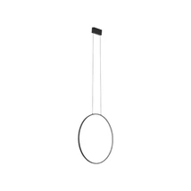 Pendul Nowodvorski CIRCOLO metal, negru, LED, 4000K, 21W, 700lm - 10861
