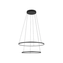 Pendul Nowodvorski CIRCOLO metal, negru, LED, 4000K, 35W, 1300lm - 10864