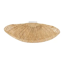 Plafoniera Nowodvorski HAVANA metal, bambus, plastic, alb, natur, E27 - 11172