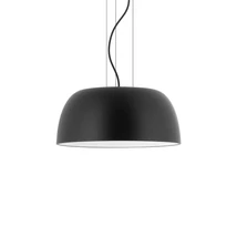 Pendul Nowodvorski SATELLITE metal, plastic, negru, alb, E27 - 11225