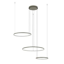 Pendul Nowodvorski CIRCOLO metal, plastic, verde, LED, 45W, 3000K, 1600Lm - 11398