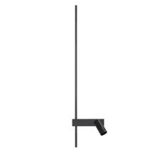 Aplica de perete Nowodvorski EASY metal, plastic, negru, LED+GU10, 11W, 3000K, 380Lm - 11425