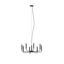 Pendul Nowodvorski ORTO metal, negru, E14 - 11460
