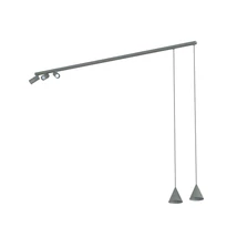 Plafoniera Nowodvorski FOURTY metal, sticla, alb, gri, GU10 - 11472