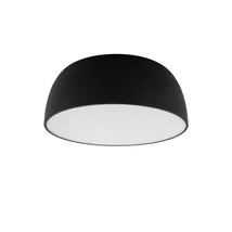 Plafoniera Nowodvorski SATELLITE metal, plastic, negru, alb, E27 - 8012