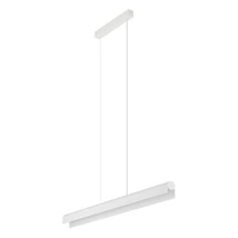 Pendul Nowodvorski Q LED metal, plastic, alb, LED, 31W, 4000K, 3035Lm - 8251
