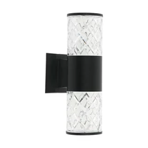 Aplica de perete exterioara Prezent EVEN metal, plastic, negru, E27, IP54 - 12101