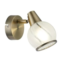 Spot Prezent SIENTO metal, sticla, alama, E14 - 14103