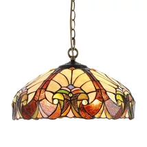 Pendul Prezent TIFFANY metal, sticla, multicolor, E27 - 1700