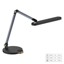 Veioza Prezent VIVID LED metal, plastic, gri, negru, LED, 12W, 780lm, 3000K-6500K - 31217