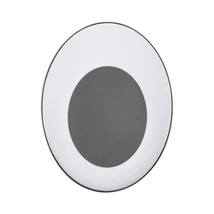 Aplica de perete exterioara Prezent NIBO plastic, gri, alb, LED, 4000K, 20W, 1600lm, IP65 - 31654